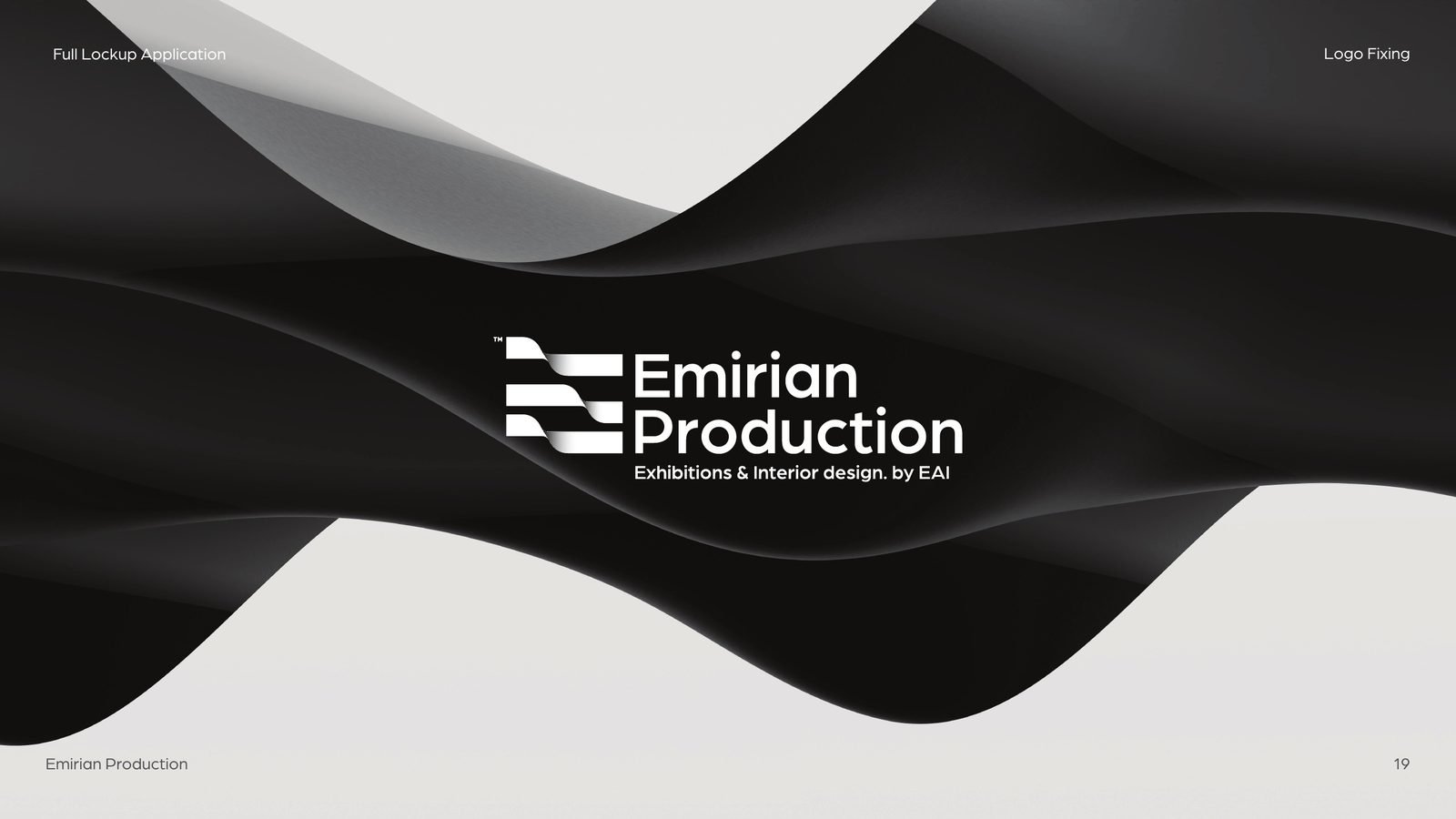 Emirian Production: The lockup on fabric