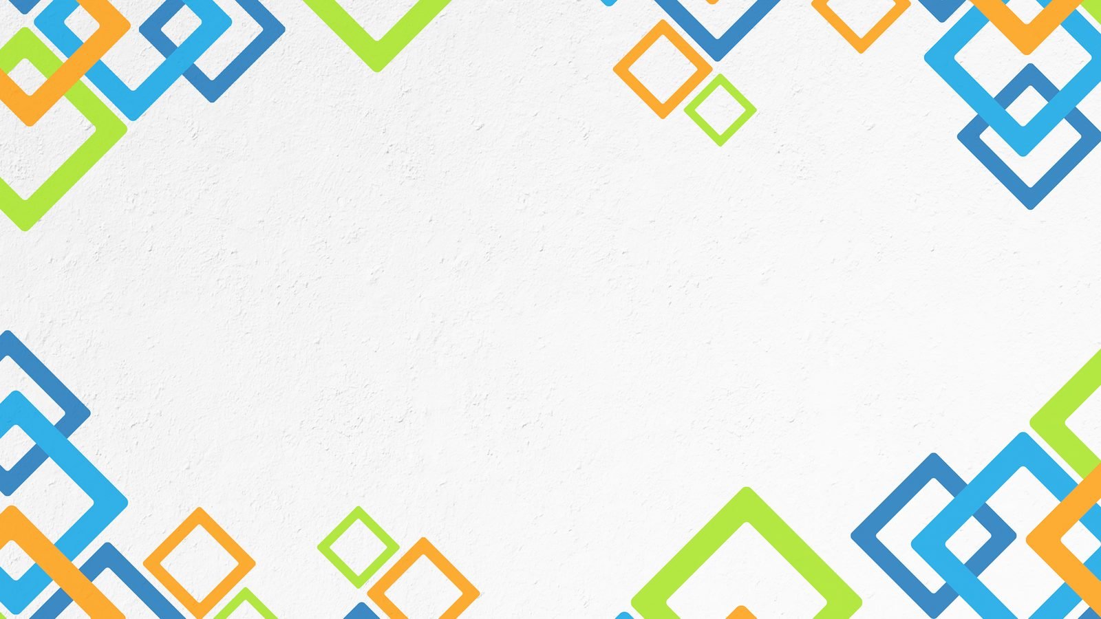 Fikra: Frame of linked squares for slides and print
