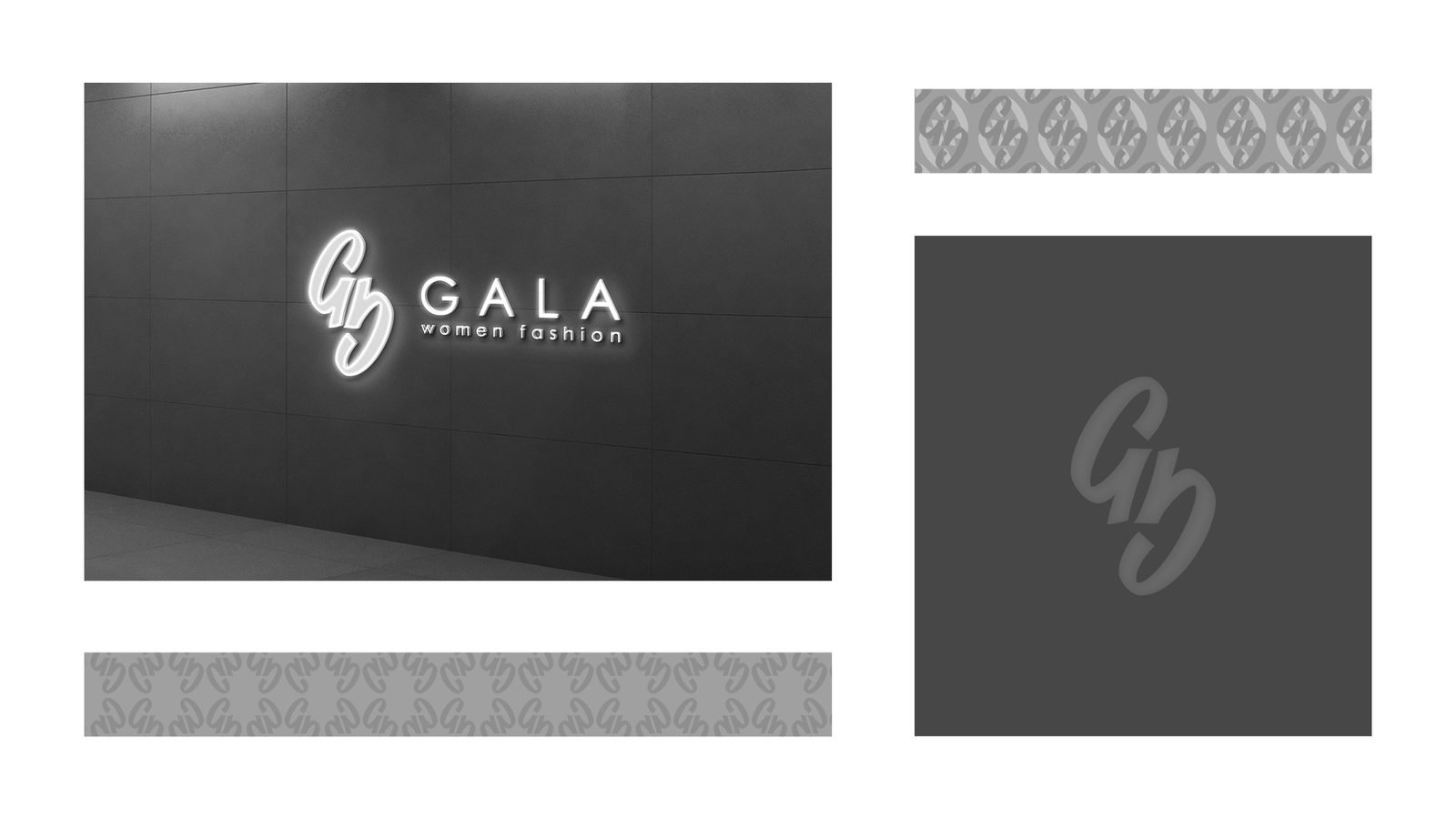 Gala Women Fashion: Illuminated shopfront sign