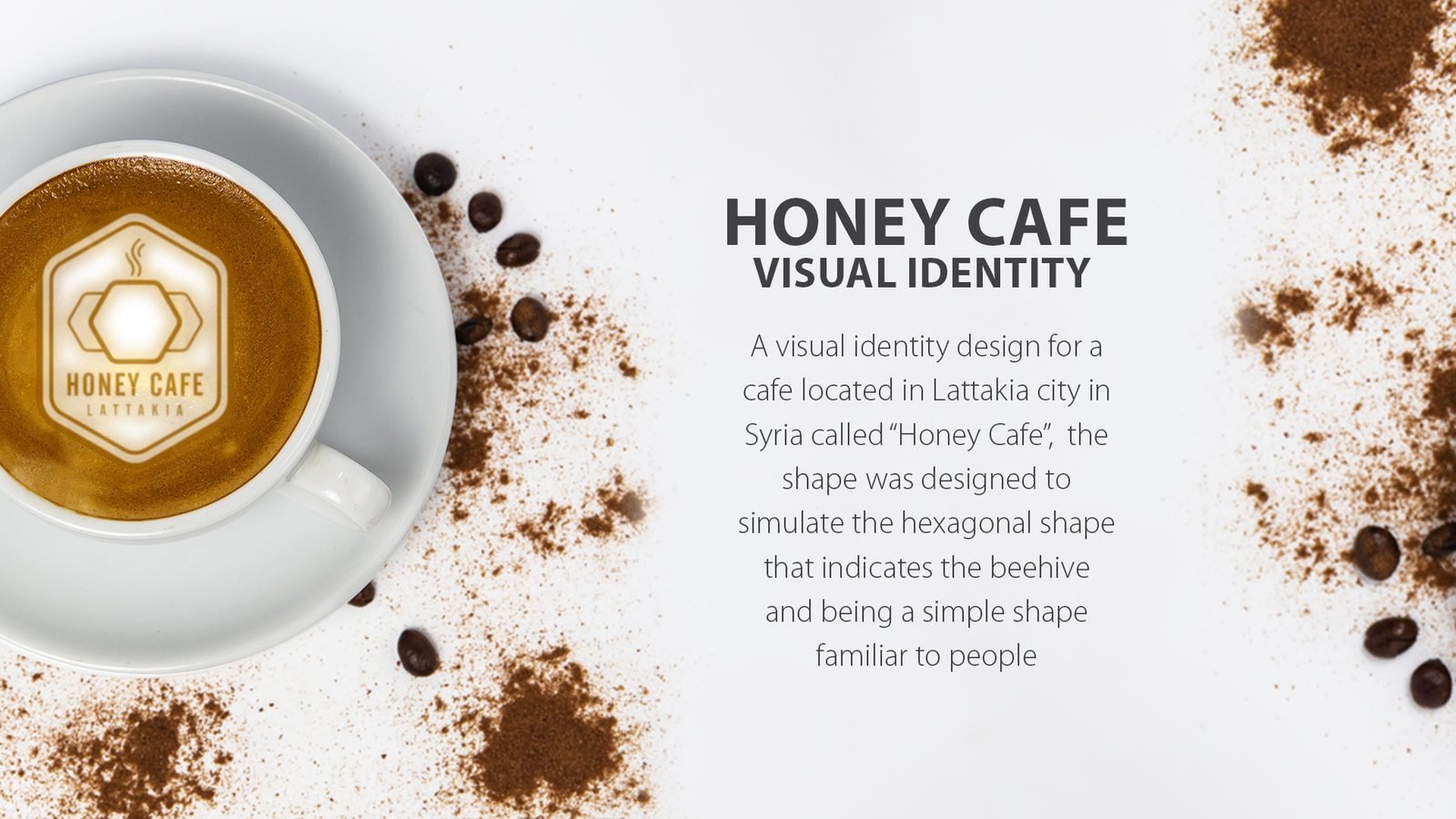 Honey Cafe: Honey Cafe visual identity