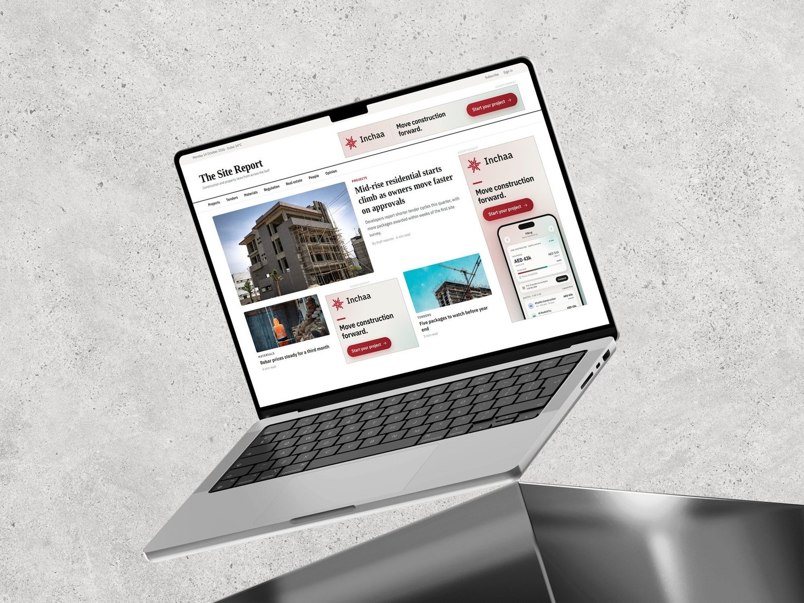 Inchaa: Display banners
