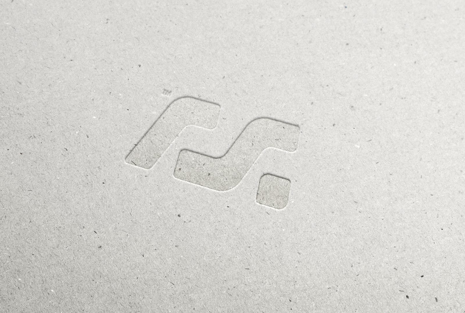 MarkAce Giftings: Mark pressed into grey board