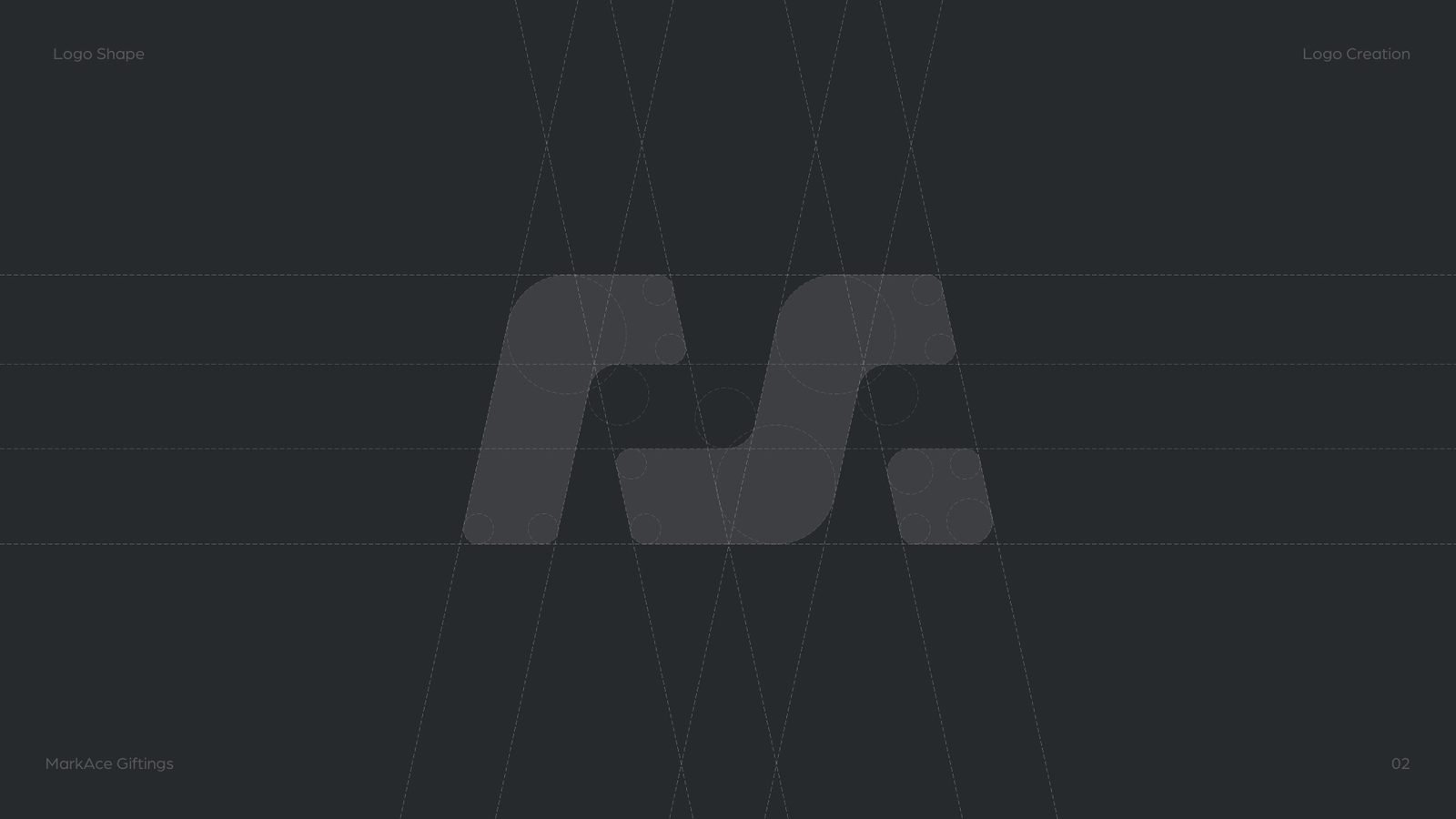 MarkAce Giftings: The mark refined on a construction grid