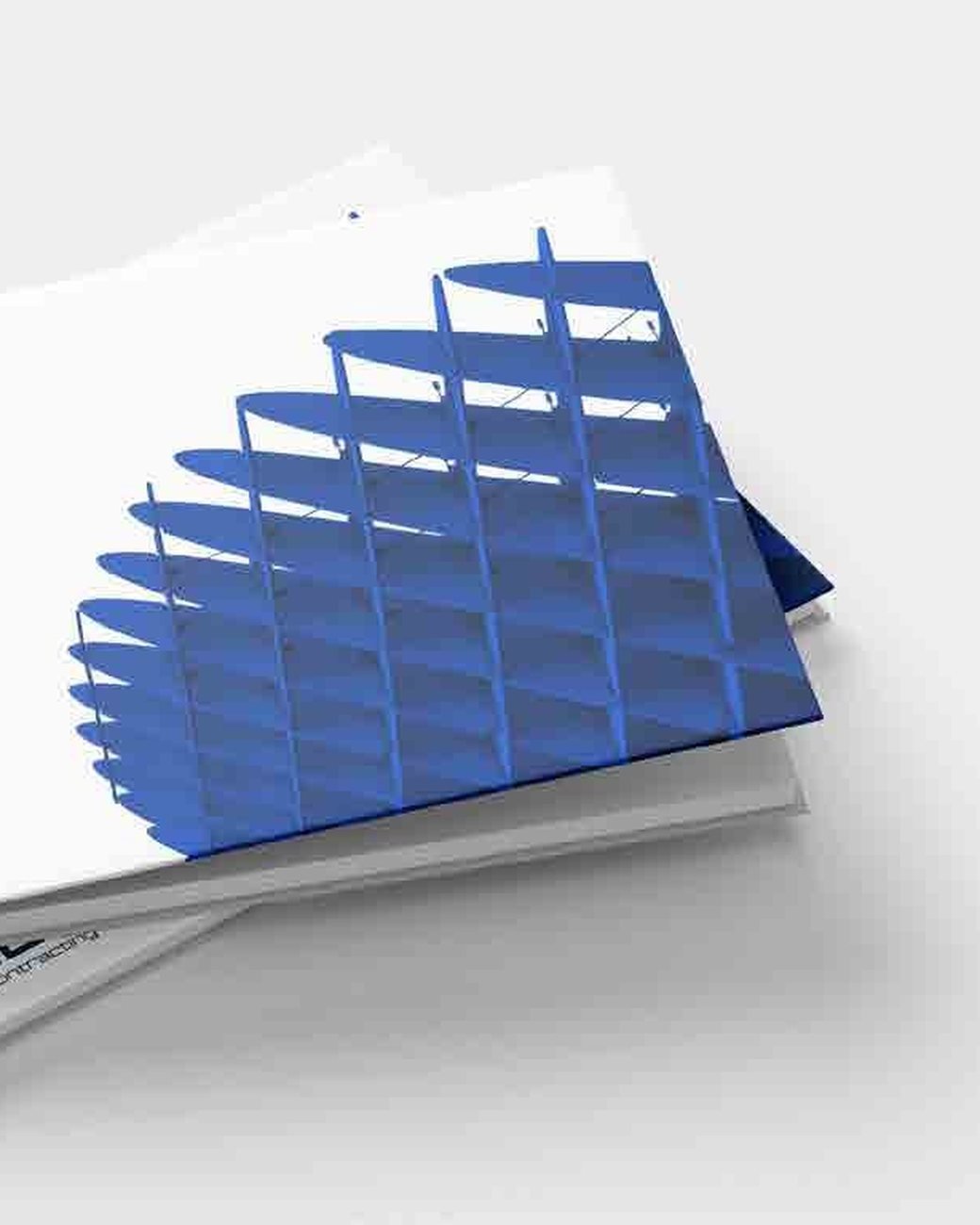 MB4 Contracting: Logo, visual system and a ready-to-use brand kit for MB4 Contracting, a Dubai building contractor, from site hoardings to letterhead templates.