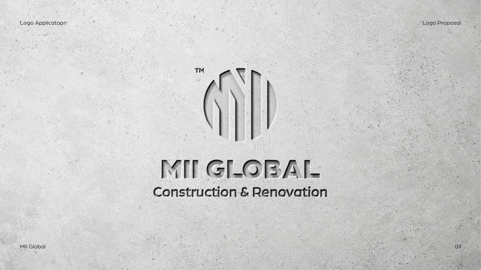 MII Global: Option one cast in concrete