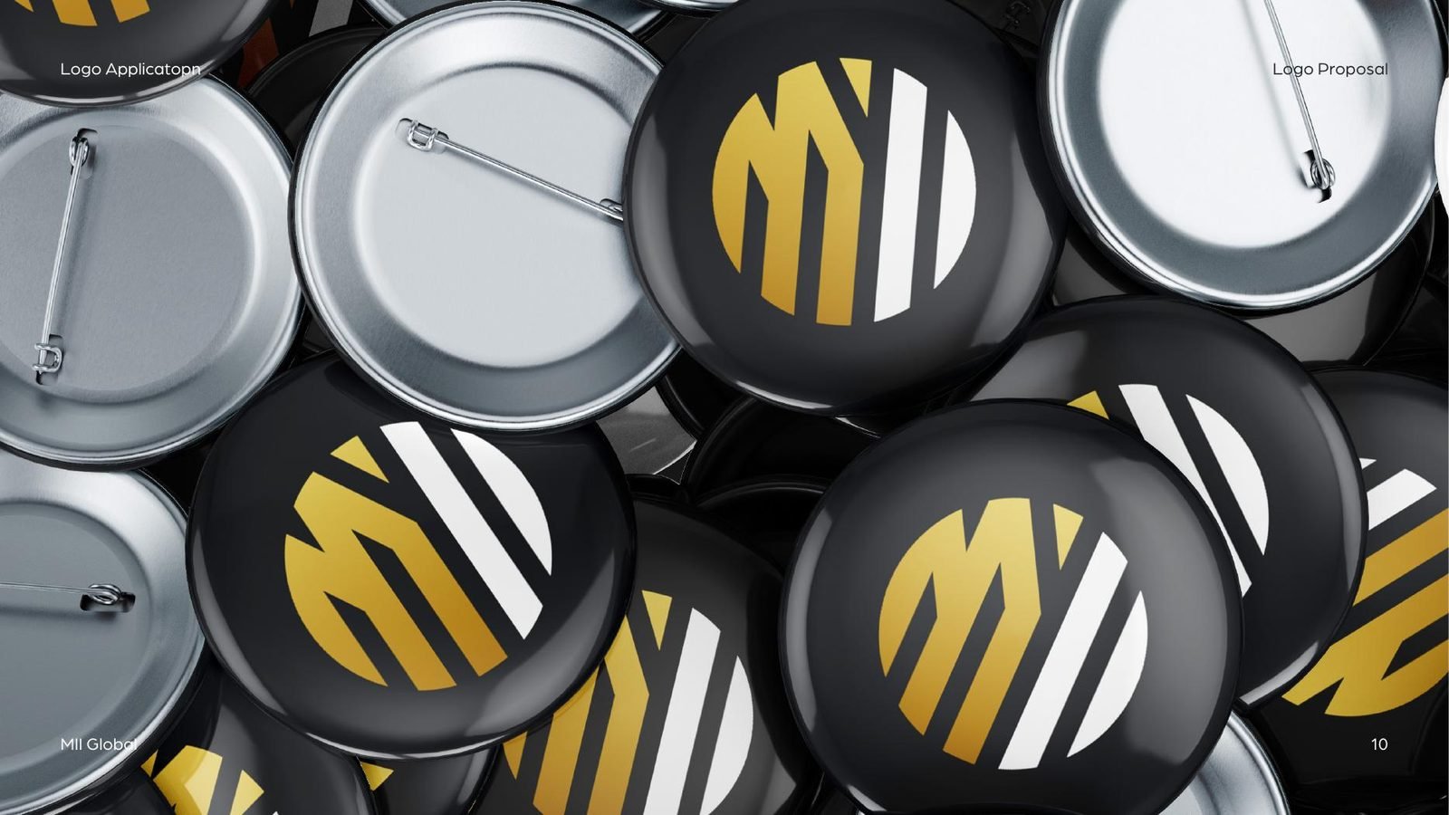 MII Global: Pin badges