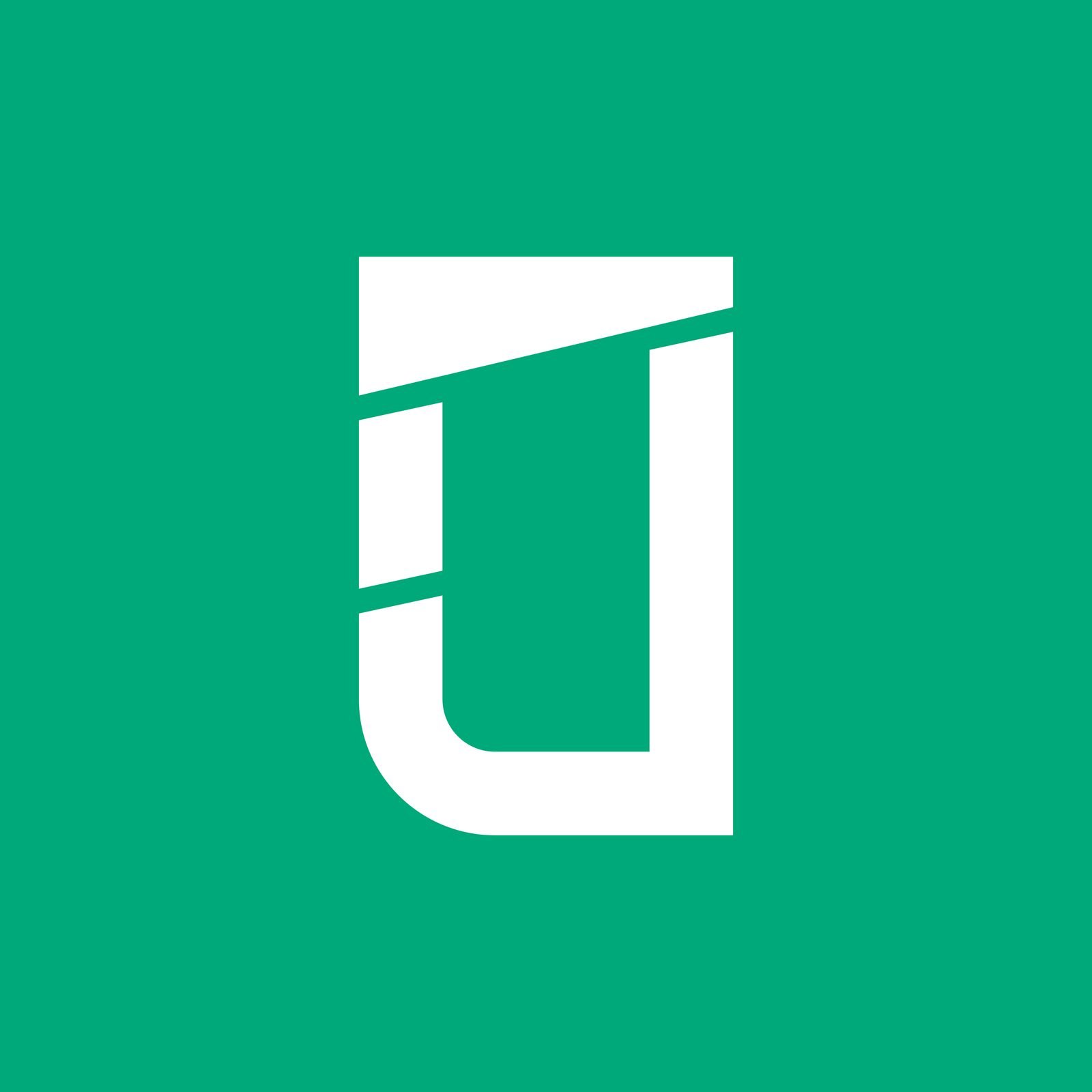 Obal Solutions: The Obal symbol on brand green