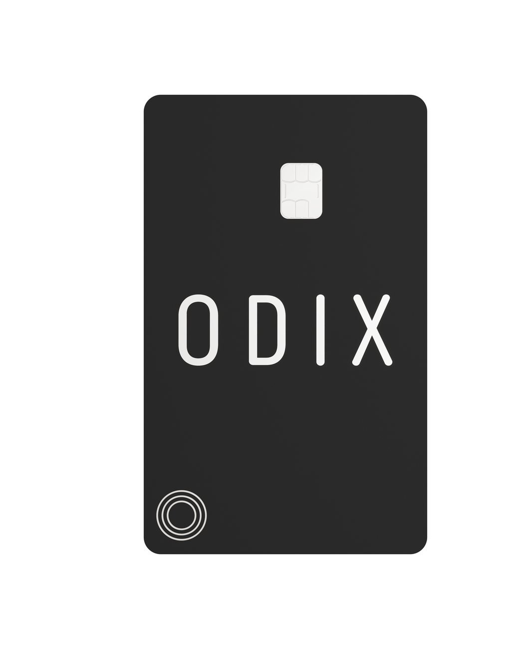 Odix Pay: 3D card renders, reveal films and website motion for Odix Pay, showing the rose gold, black and white cards as physical objects.