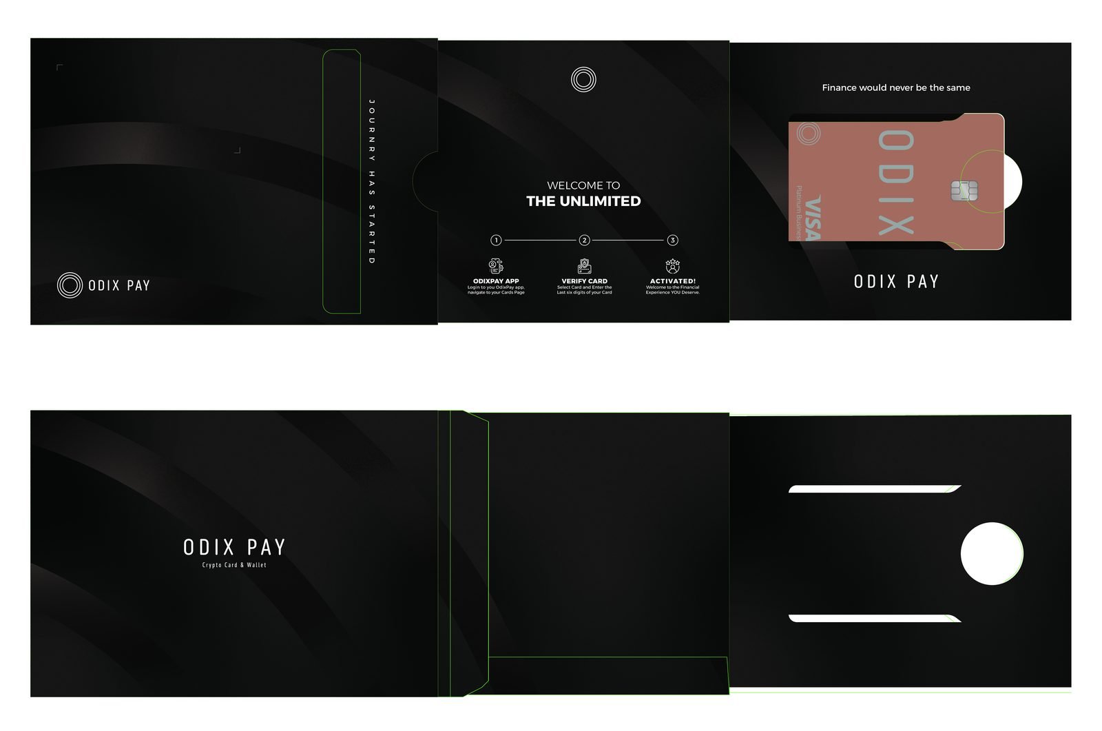Odix Pay: A black-on-black option