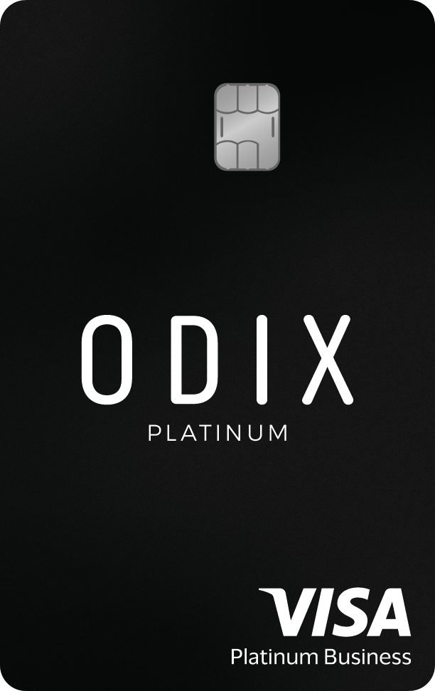 Odix Pay: Platinum Business in black