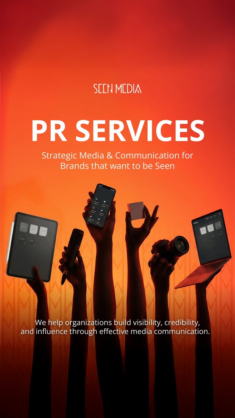 SEEN Media: PR services, story