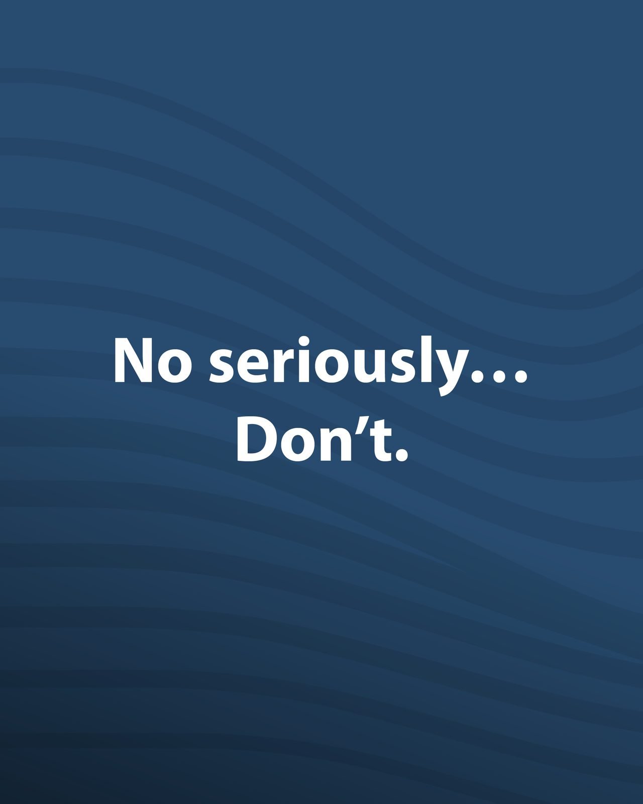 SEEN Media: No seriously… Don’t.