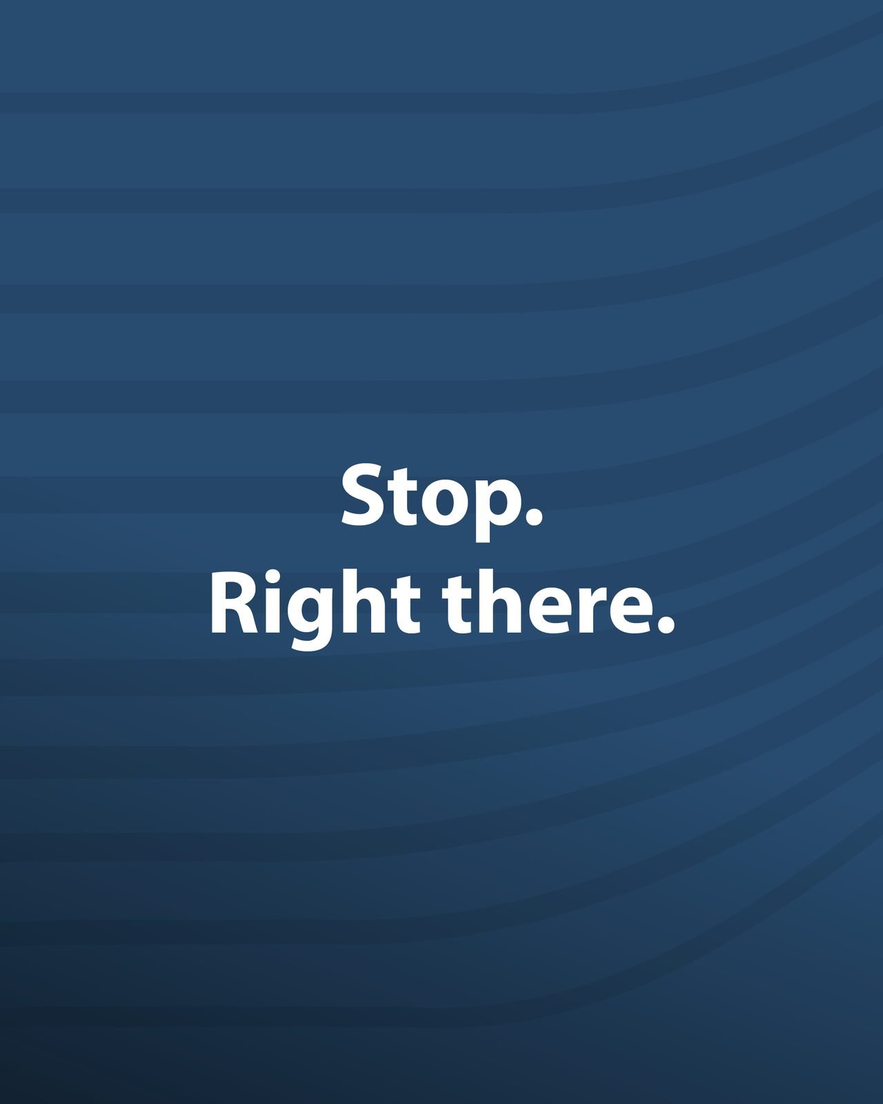 SEEN Media: Stop. Right there.