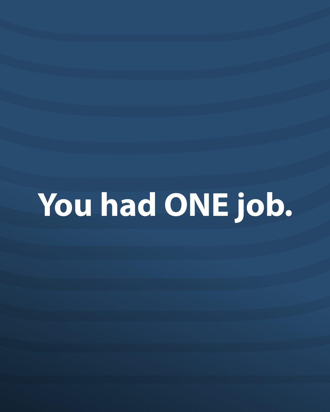 SEEN Media: You had ONE job.