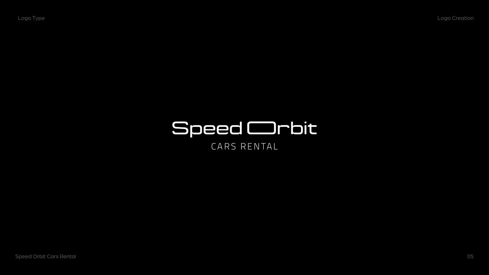 Speed Orbit: Speed Orbit logotype on black