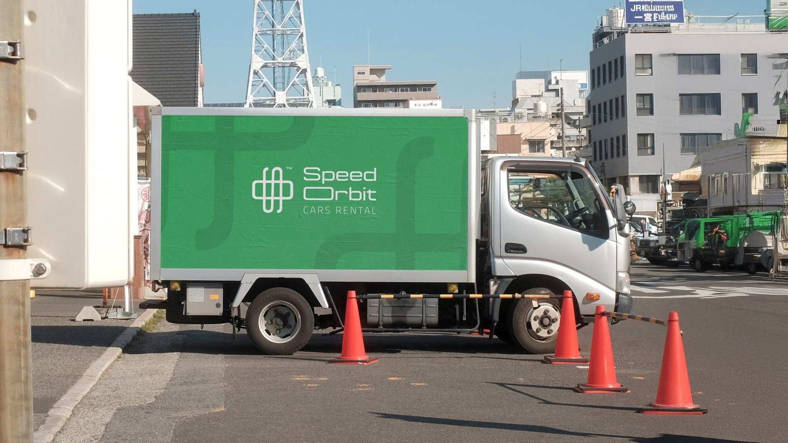 Speed Orbit: Identity, stationery and fleet branding for a car rental company