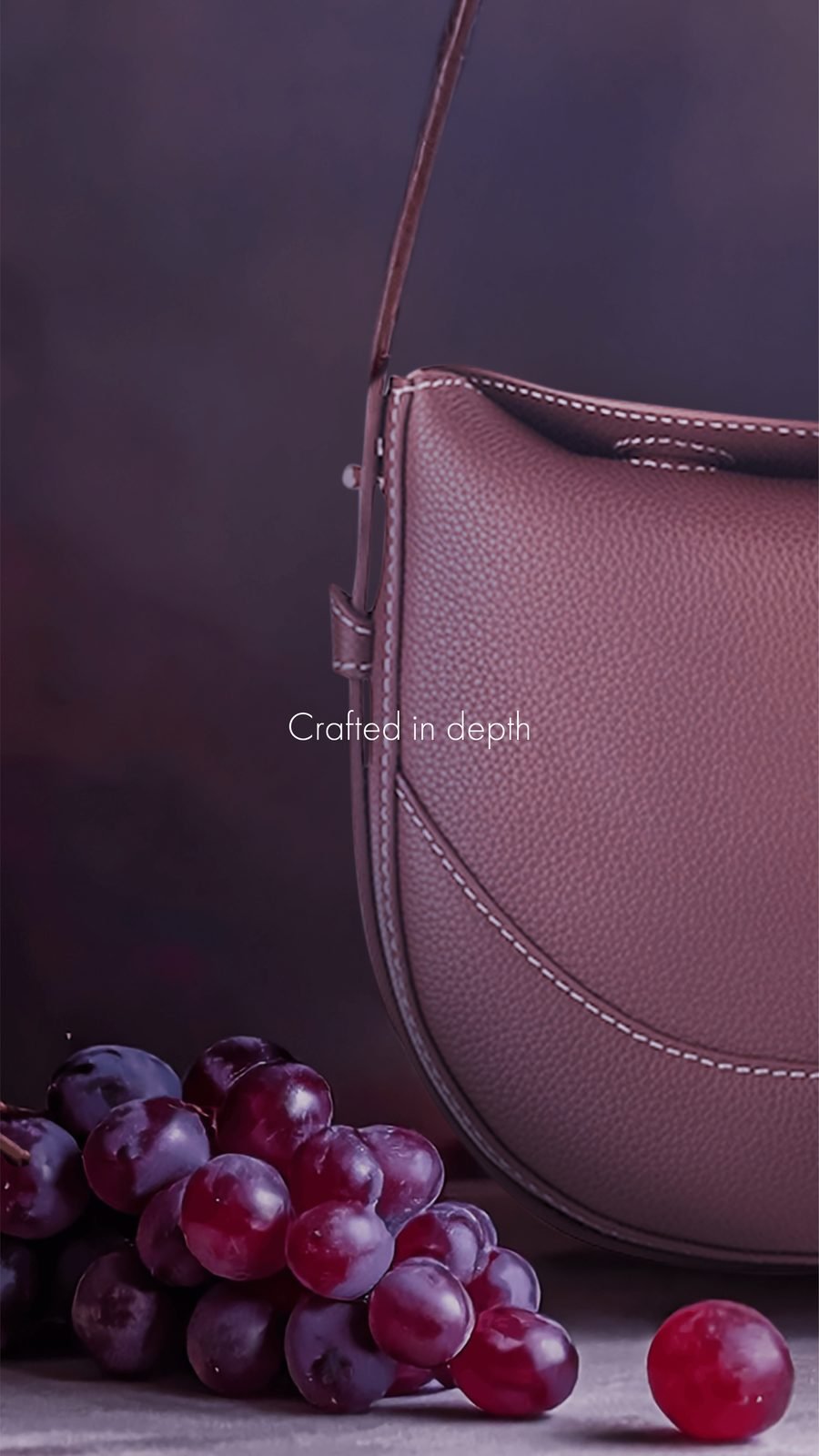 Vonto: “Crafted in depth”: a close crop on the stitching